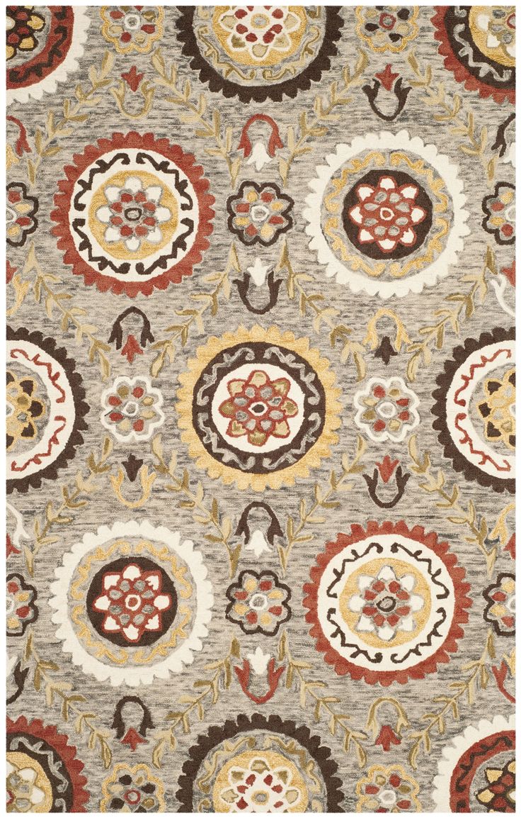 Royal Feather Handmade Tufted Wool Carpet - Headshot