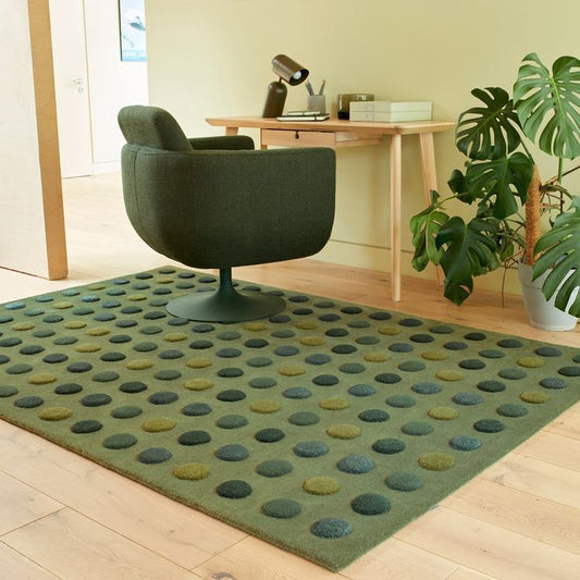 Nebula Jaiphar Handmade Tufted Wool Carpet - Floorshot