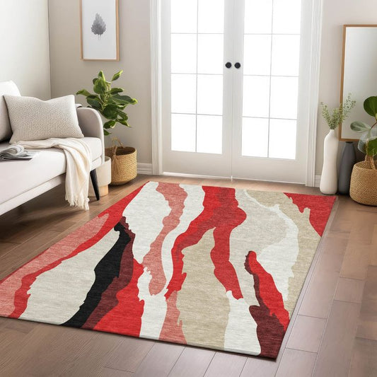 Glossy Glare Handmade Tufted Wool Carpet - Floorshot