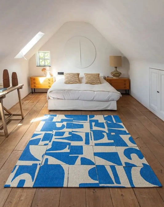 Papercut Fronk Handmade Tufted Wool Carpet - Floorshot