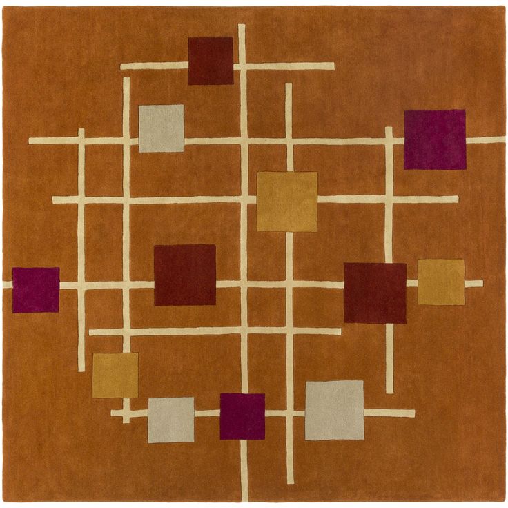 Foggy Trail Handmade Tufted Wool Carpet - Headshot