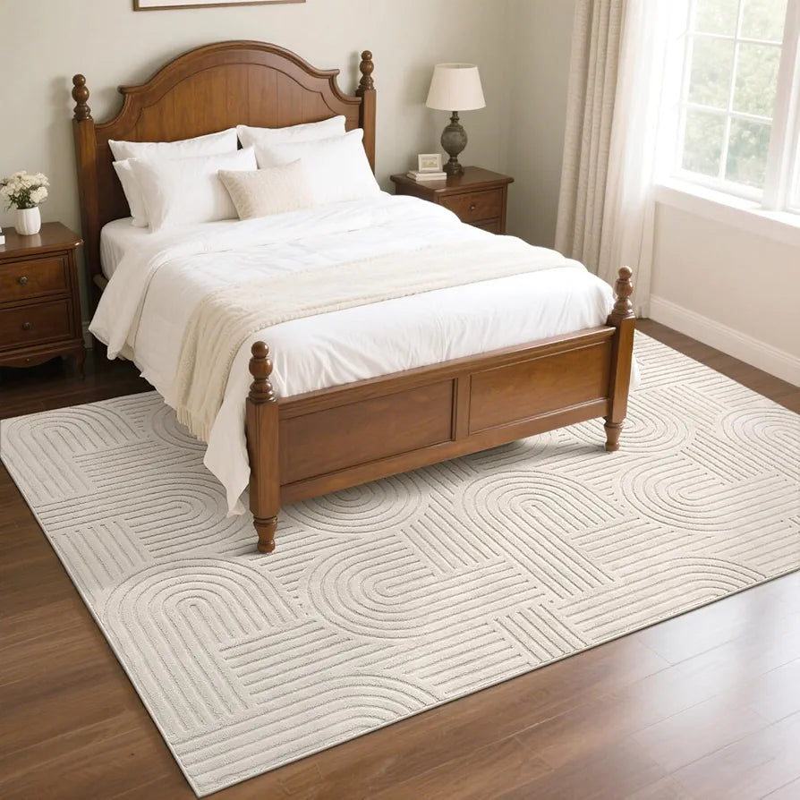 Olive Lokke Handmade Tufted Wool Carpet