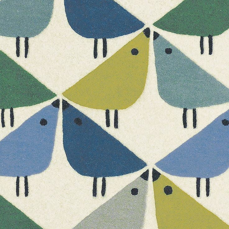 Bluster Peek Handmade Tufted Wool Carpet - CloseUp