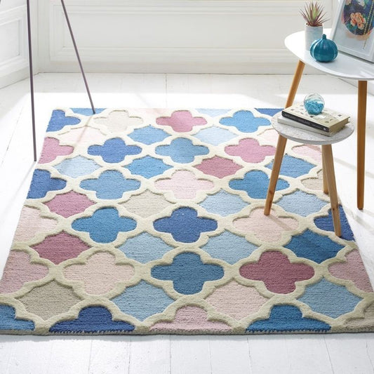 Ripple Drift Handmade Tufted Wool Carpet - Floorshot