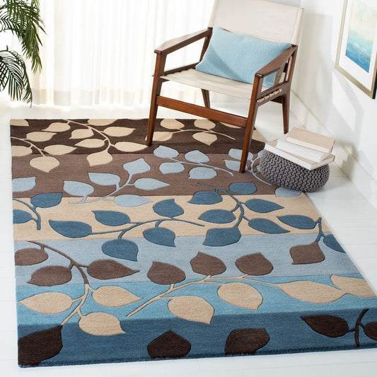 Whisper Vine Handmade Tufted Wool Carpet - Floorshot
