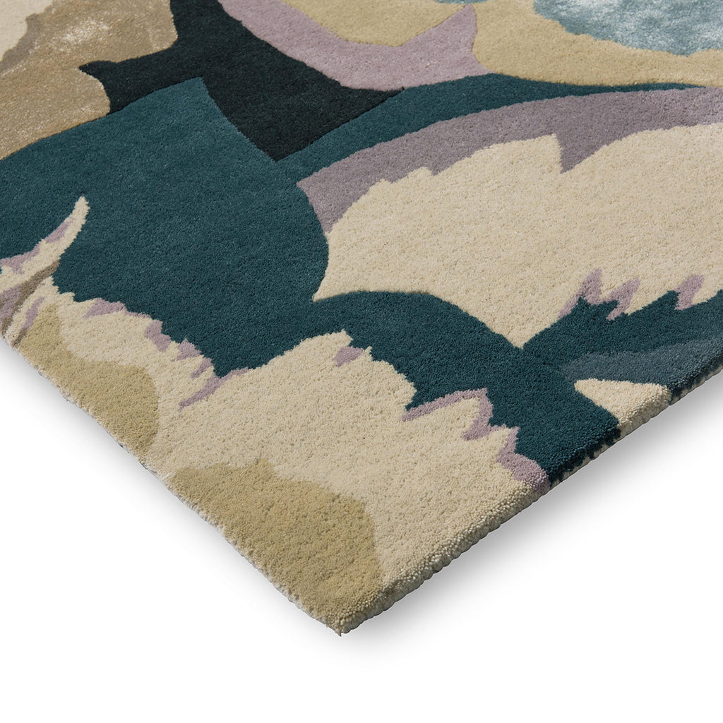 Urban Cruiser Handmade Tufted Wool Carpet - Corner