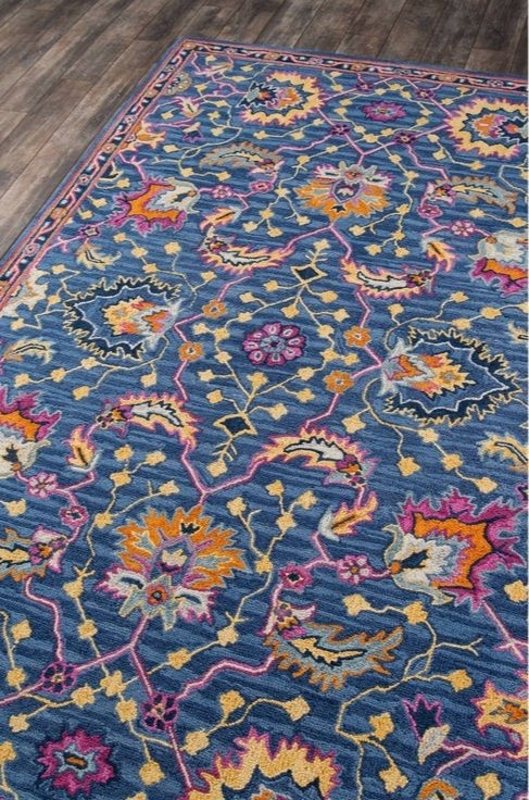 Lagoon Trail Handmade Tufted Wool Carpet - Floorshot