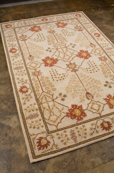 Elegant Touch Handmade Tufted Wool Carpet - Floorshot