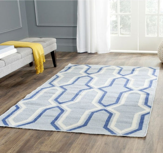 Faint Tone Handmade Tufted Wool Carpet - Floorshot