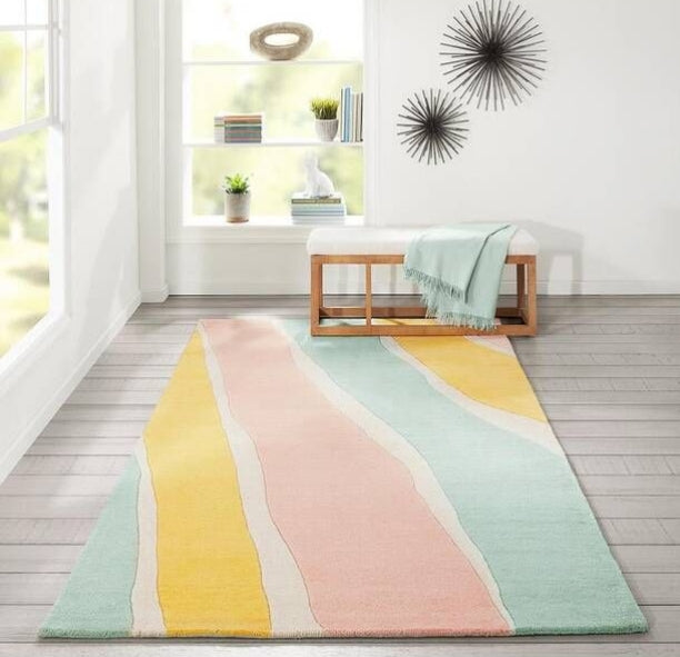 Vista Step Handmade Tufted Wool Carpet - Floorshot