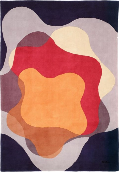 Urban Fungus Handmade Tufted Wool Carpet - Headshot