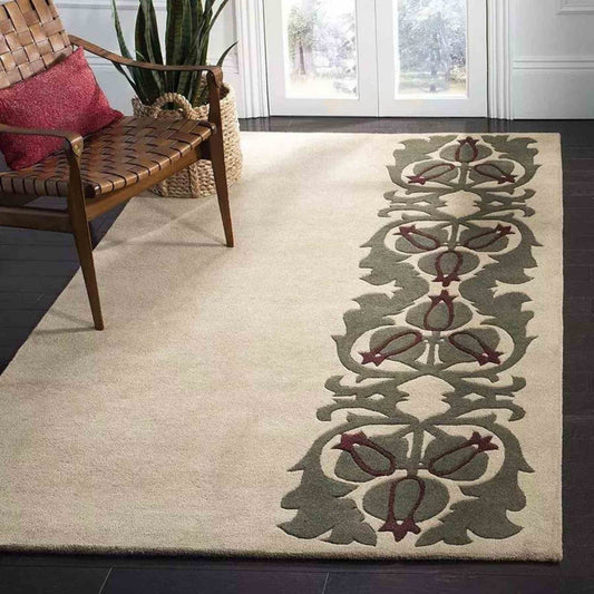 Alexander Punch Handmade Tufted Wool Carpet - Floorshot