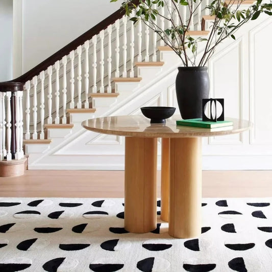 Halfmoon Deeper Handmade Tufted Wool Carpet - Floorshot