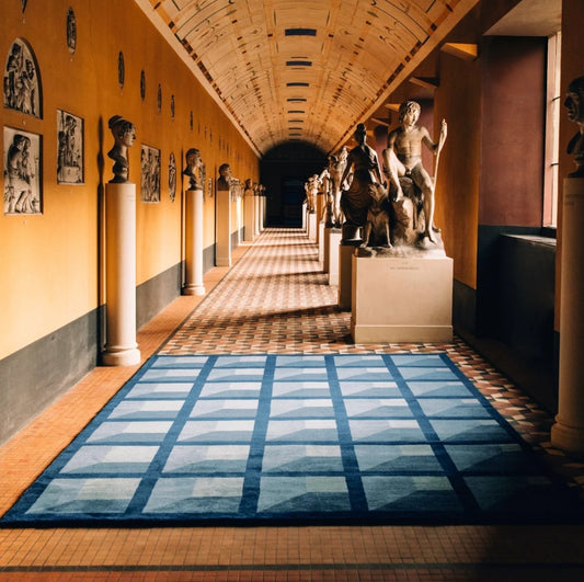 Garden Maze Handmade Tufted Wool Carpet - Floorshot