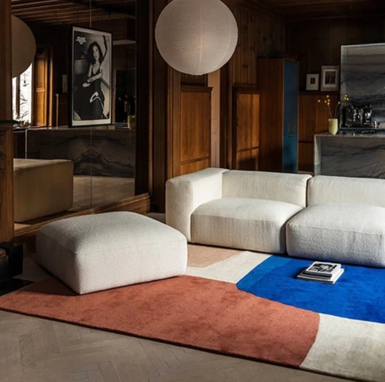 Deep Mellow Handmade Tufted Wool Carpet - Floorshot