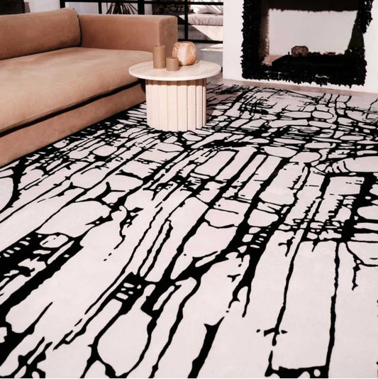 Neelkamal Hunk Handmade Tufted Wool Carpet - Floorshot