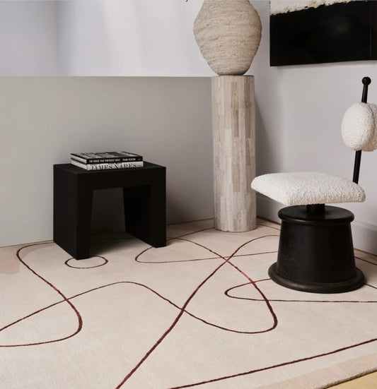 Asthetic Plexa Handmade Tufted Wool Carpet