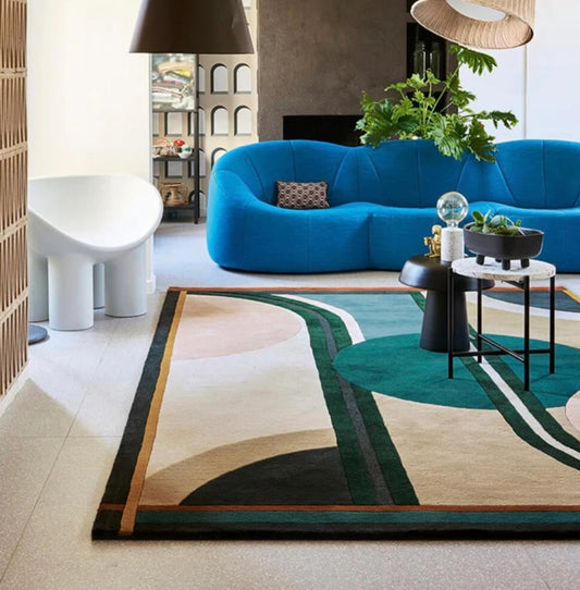 Surface Queen Handmade Tufted Wool Carpet