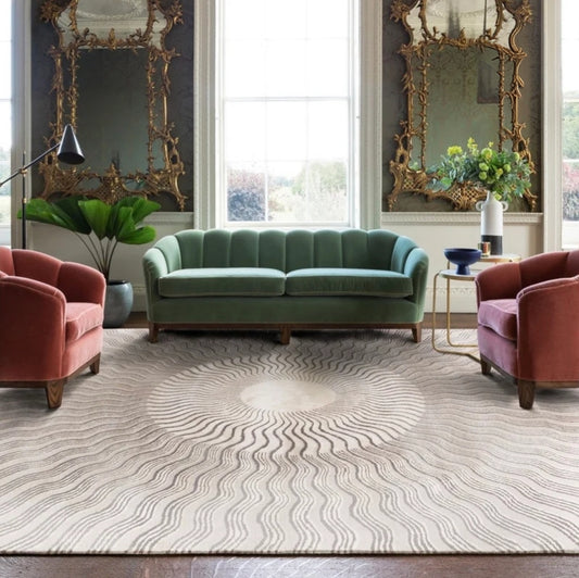 Culture Blend Handmade Tufted Wool Carpet
