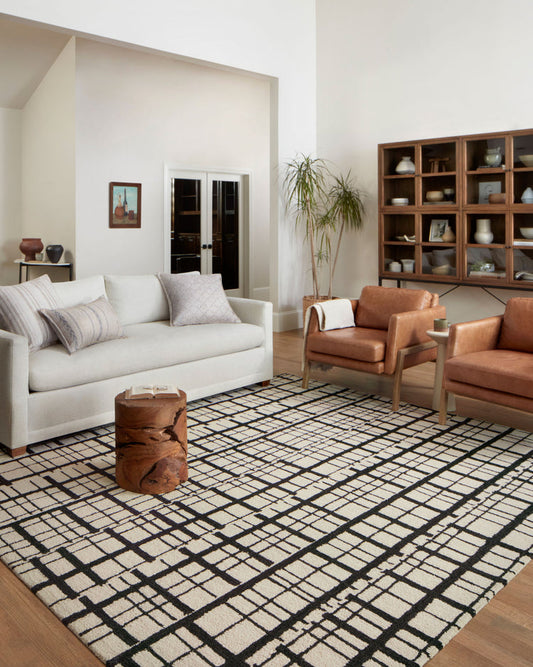Matrix Wire Handmade Tufted Wool Carpet
