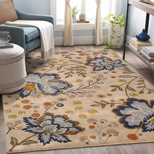 Culture Blend Handmade Tufted Wool Carpet - Floorshot