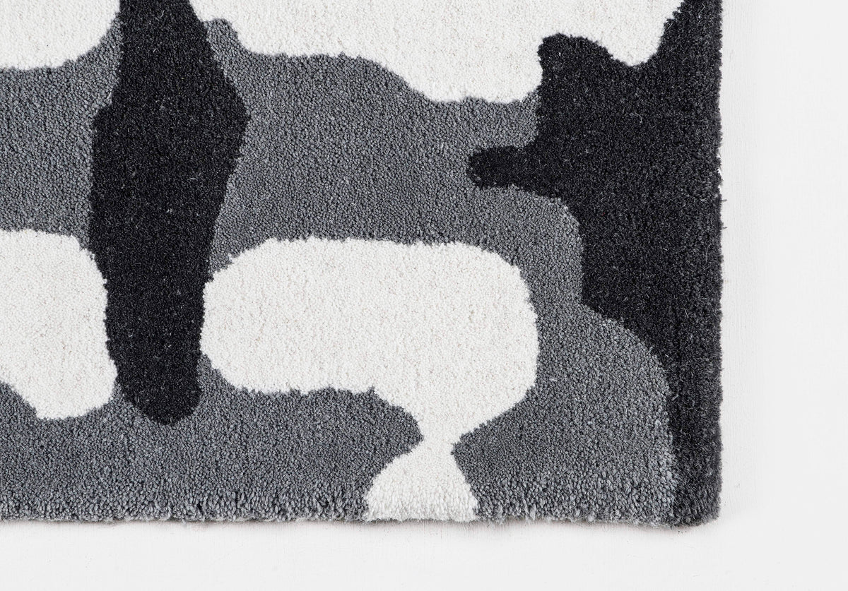 Flame Dawn Handmade Tufted Wool Carpet