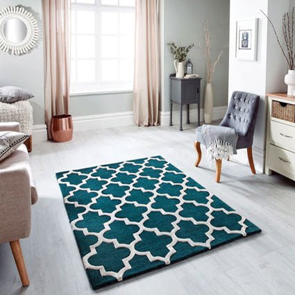 Oggy Monaco Handmade Tufted Wool Carpet - Floorshot