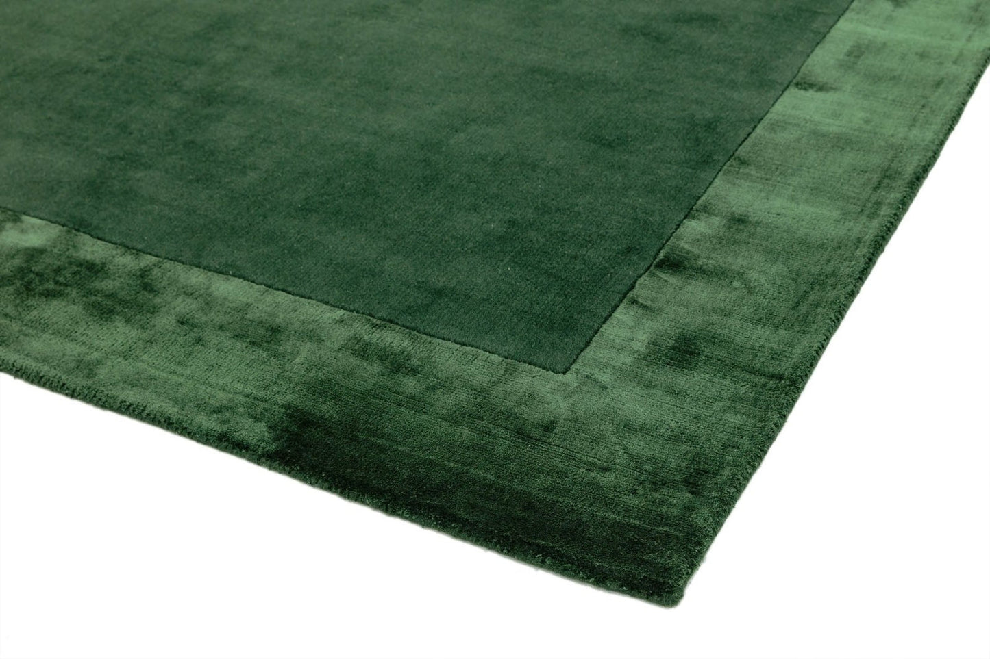 Cinnamon Rigid Handmade Tufted Wool Carpet - Corner