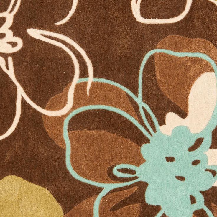 Cloudy Field Handmade Tufted Wool Carpet - CloseUp