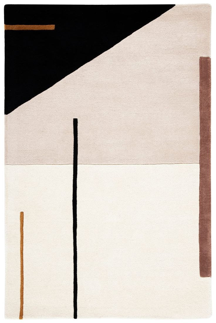 Drape Gaze Handmade Tufted Wool Carpet - Headshot