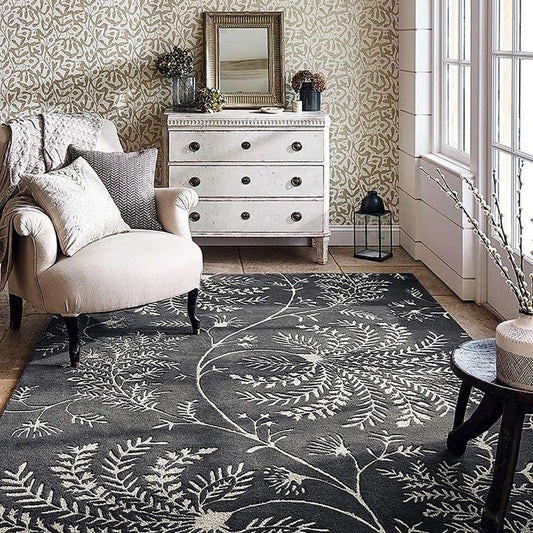 Sanderstone Mapper Handmade Tufted Wool Carpet - Floorshot