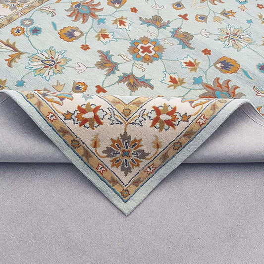 Frosted Span Handmade Tufted Wool Carpet