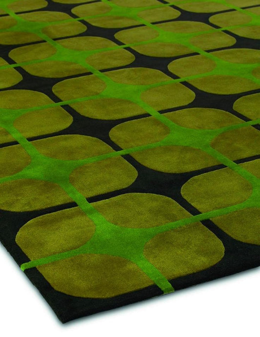 Rieutzal Organic Handmade Tufted Wool Carpet - Corner