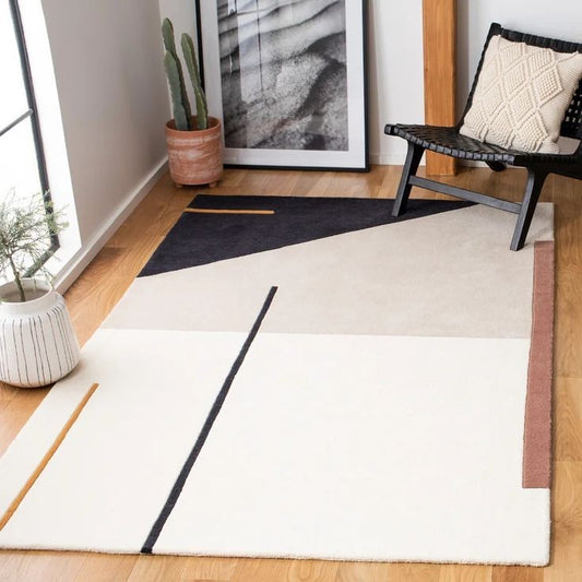 Drape Gaze Handmade Tufted Wool Carpet - Floorshot