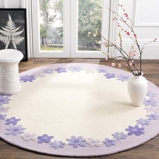 Orbit Twist Handmade Tufted Round Wool Carpet - Floorshot