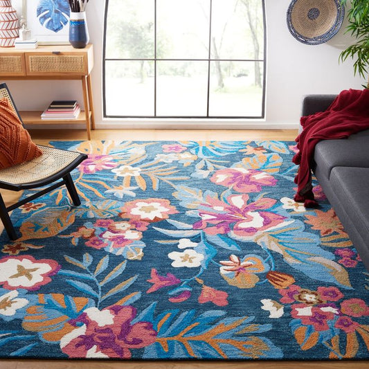 Momeni Formed Handmade Tufted Wool Carpet - Floorshot