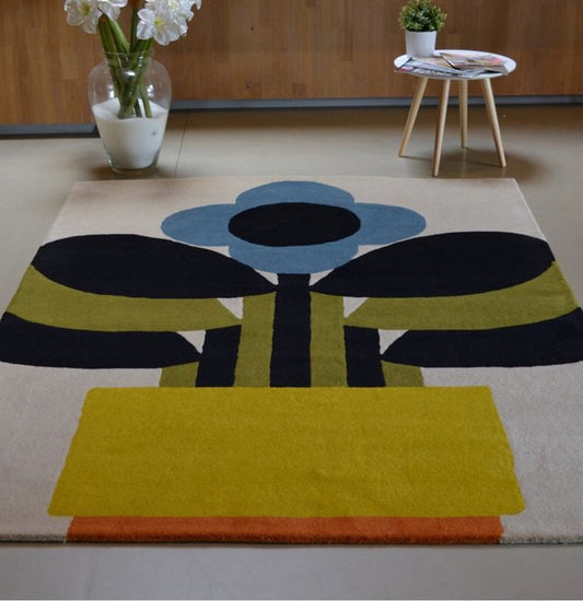 Dream Glint Handmade Tufted Wool Carpet - Floorshot