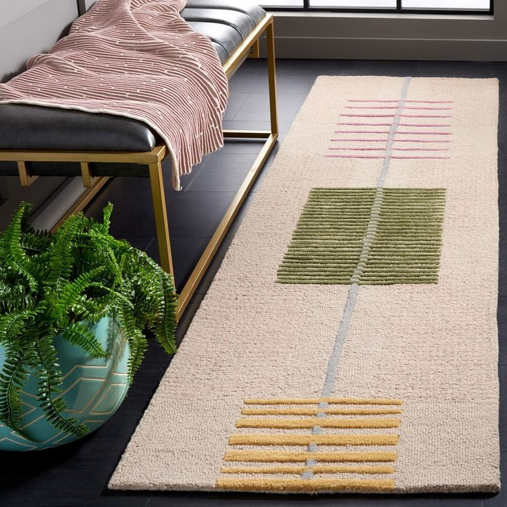 Curaline Blent Handmade Tufted Wool Carpet - Floorshot