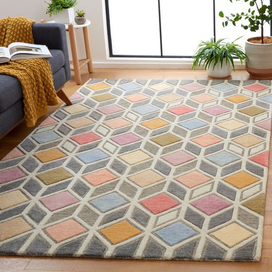 Brighten Shine Handmade Tufted Wool Carpet - Floorshot