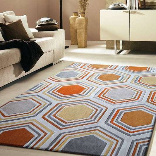 Subtle Speckle Handmade Tufted Wool Carpet - Floorshot