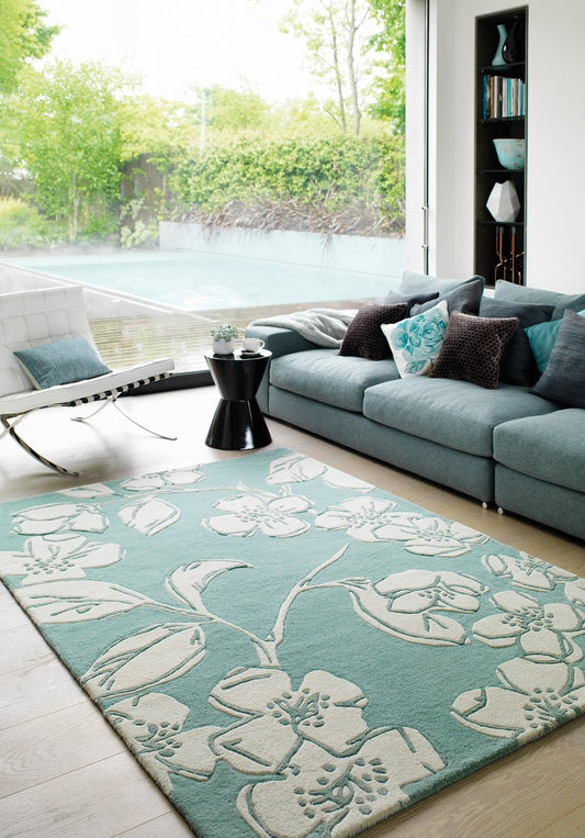 Armani Devore Handmade Tufted Wool Carpet - Floorshot