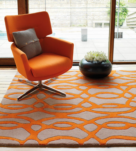 Matrix Wire Handmade Tufted Wool Carpet - Floorshot