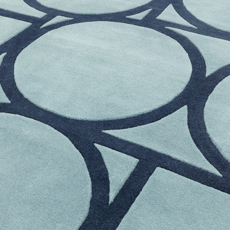 Alpine Franze Handmade Tufted Wool Carpet - CloseUp