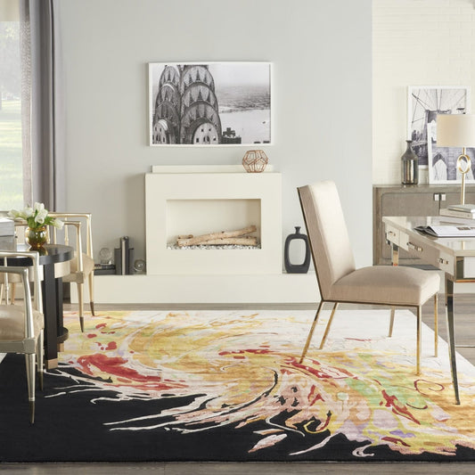 Paradise Multicolor Handmade Tufted Wool Carpet - Floorshot
