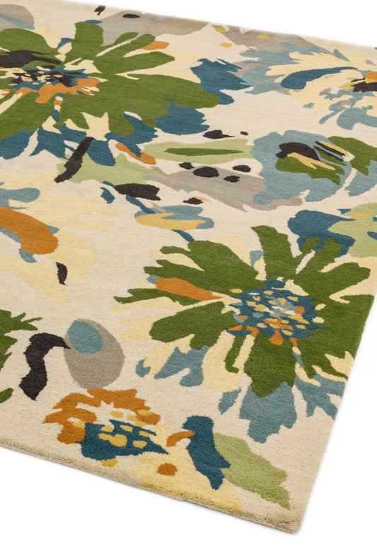 Treasure Quilt Handmade Tufted Wool Carpet - Floorshot