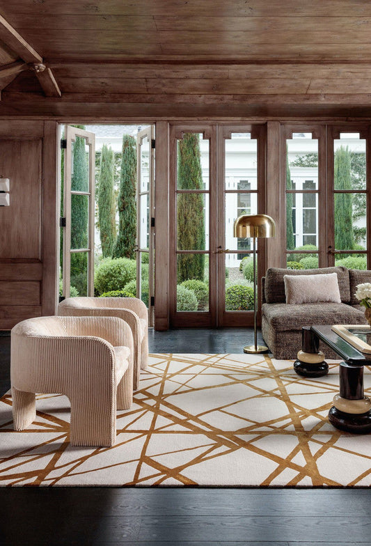 Radiant Loom Handmade Tufted Wool Carpet - Floorshot