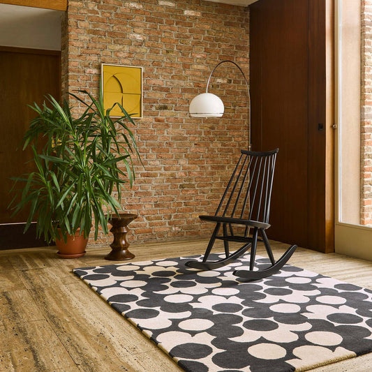 Orla Kiely Handmade Tufted Wool Carpet - Floorshot