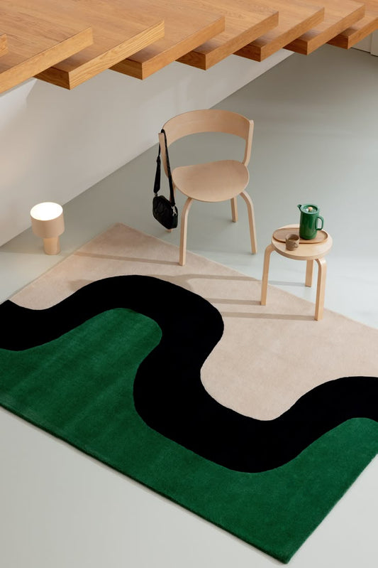 Monky Fort Handmade Tufted Wool Carpet - Floorshot