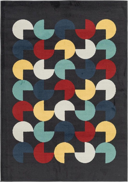 Summon Circular Handmade Tufted Wool Carpet - Headshot