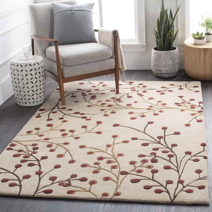 Ocean Frame Handmade Tufted Wool Carpet - Floorshot